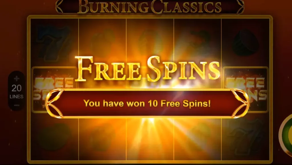 دورات مجانية في لعبة Burning Classics