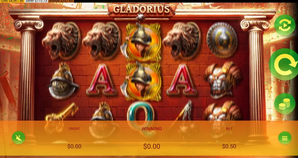 أدر بسرعة 1xGladorius