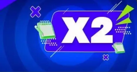 عرض الأربعاء x2 رهان 1xBet