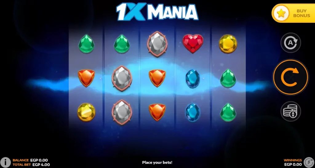 واجهة 1xbet Mania